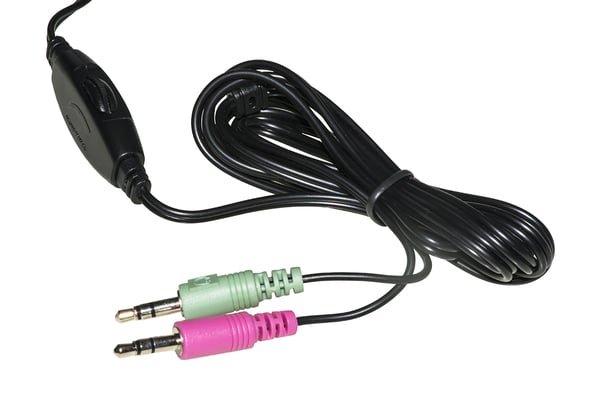 Miniatyrbild 3 av 4: LINK LKHS02 hörlur och headset Kabel Huvudband Samtal/musik Svart