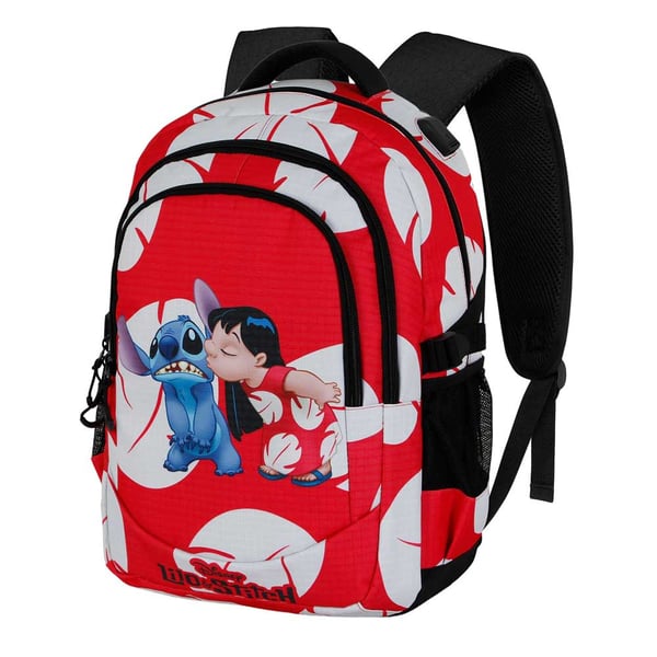 Pikkukuva 1 / 4: Karactermania Lilo and Stitch Kiss reppu Arkireppu Monivärinen, Punainen