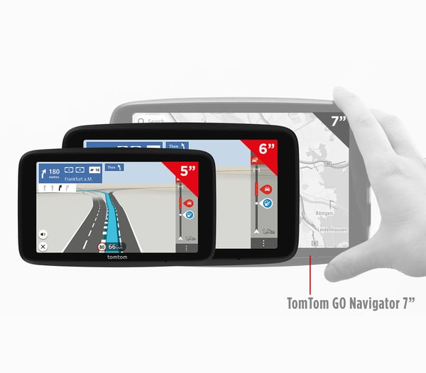 TomTom GO Classic navigator Fastgjort 15,2 cm (6") Berøringsskærm Sort