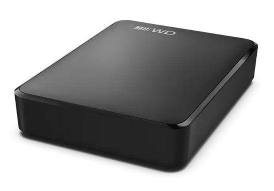 Pikkukuva 2 / 6: Western Digital Elements Portable (USB-C) ulkoinen kovalevy 1 TB 2.5" USB Type-C 3.2 Gen 1 (3.1 Gen 1) Musta