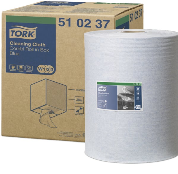 Pikkukuva 1 / 3: Tork 510237 puhdistusliina Paperi Sininen 1 kpl