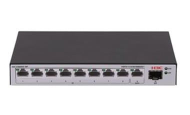 H3C LS-1600V2-10P-GL verkkokytkin Hallittu Gigabit Ethernet (10/100/1000) Musta, Harmaa H3C LS-1600V2-10P-GL verkkokytkin Hallittu Gigabit Ethernet (10/100/1000) Musta, Harmaa