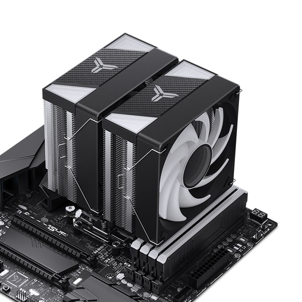 Jonsbo CR-3000 ARGB kylsystem för dator Processor Fan 12 cm Svart 1 styck