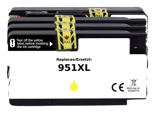 Renkforce RF-5705448 blækpatron 4 stk Kompatibel Højt (XL) udbytte Sort, Blå, Magenta, Gul
