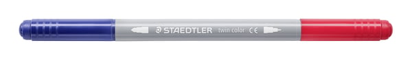 STAEDTLER Fasermaler D.spitze Twin color 10 stk. detailhandel
