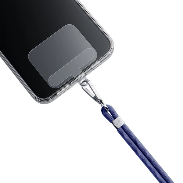 Miniatyrbillede 6 af 13: 3MK EasyClip strop Mobiltelefon Nylon, Zink Blå, Sølv