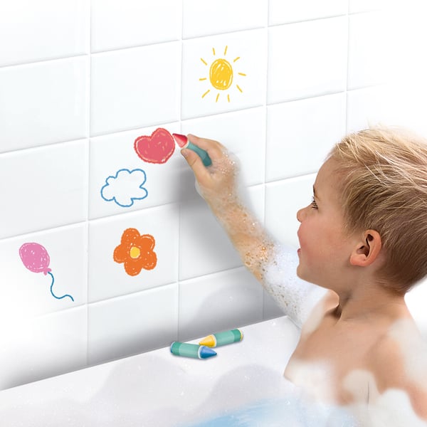 Miniatyrbillede 2 af 5: SES Creative Tiny Talents 13050 spil, legetøj & mærkat til badet Badekridt Flerfarvet