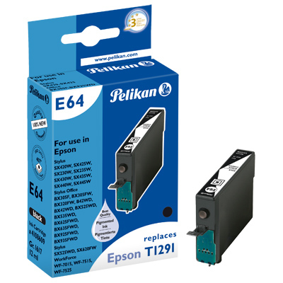 Pelikan E64 bläckpatroner 1 styck Svart