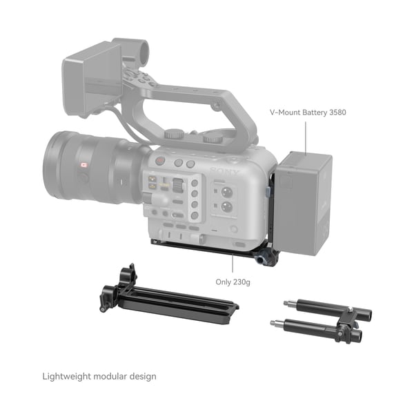 Miniatyrbild 7 av 9: SmallRig 4323 kameramonteringstillbehör Monteringsplatta