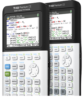 Texas Instruments TI‑83 Premium CE regnemaskine Lomme Videnskabelig Sort, Hvid