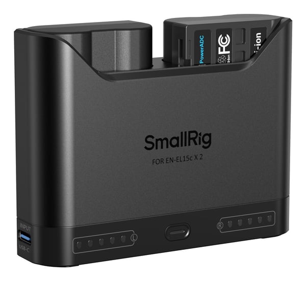 Miniatyrbillede 1 af 5: SmallRig 5486 batterioplader Batteri til digitalkamera USB
