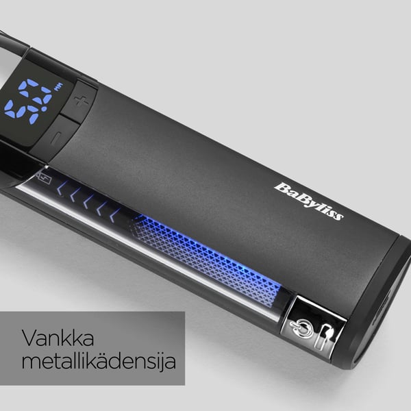 BaByliss Super-X Metal S996E partatrimmeri AC/Akku 24 5 mm Märkä ja kuiva Hopea