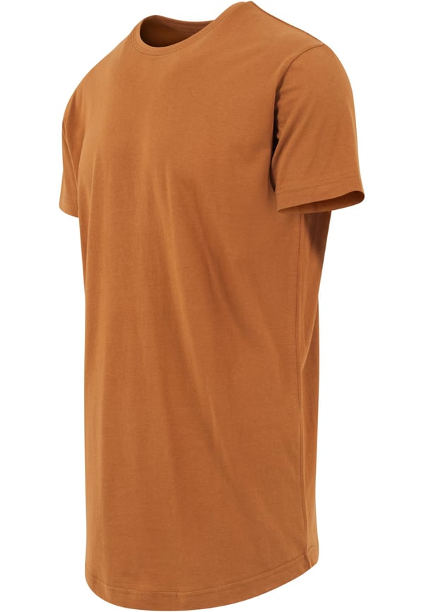 Urban Classics Shaped Long Tee T-shirt Crew neck Kort ærme Bomuld