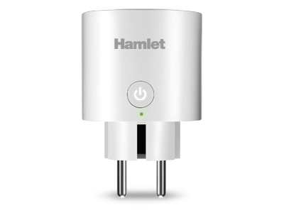 Miniatyrbild 4 av 4: Hamlet HIOT-SPL16M Smarta pluggar Hem Vit