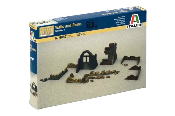 Italeri 6087 skalamodell dele og tilbehør