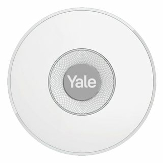 Yale Indoor Siren Trådlös siren inomhus Grå, Vit