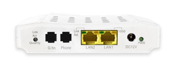 ALLNET ALL-GHN101-2wire netværksomformer til medie 1000 Mbit/s Hvid