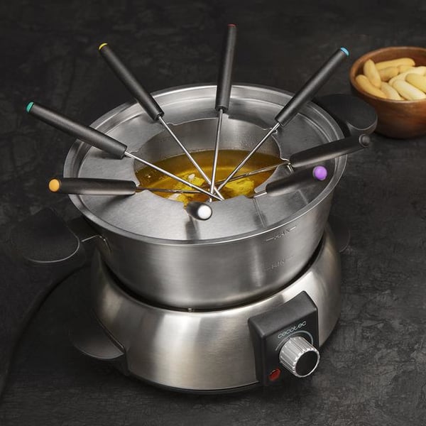 Miniatyrbillede 7 af 10: Cecotec 08018 fonduegryde og wok 8 person(er)