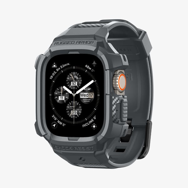 Spigen Rugged Armor Pro Kotelo Harmaa Termoplastinen polyuretaani (TPU)