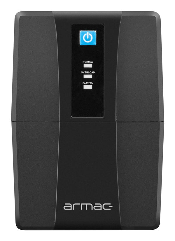 Armac H/650E/LED/V2 UPS-virtalähde Linjainteraktiivinen 0,65 kVA 390 W 2 AC-pistorasia(a)