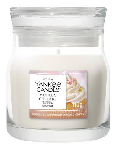 Yankee Candle Vanilla Cupcake vahakynttilä Pyöreä Sweet, Spice Valkoinen 1 kpl
