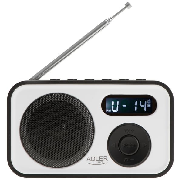 Adler AD 1906 radio Bærbar Sort