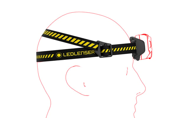 Ledlenser HF6R Work Sort Hovedbånd lommelygte LED