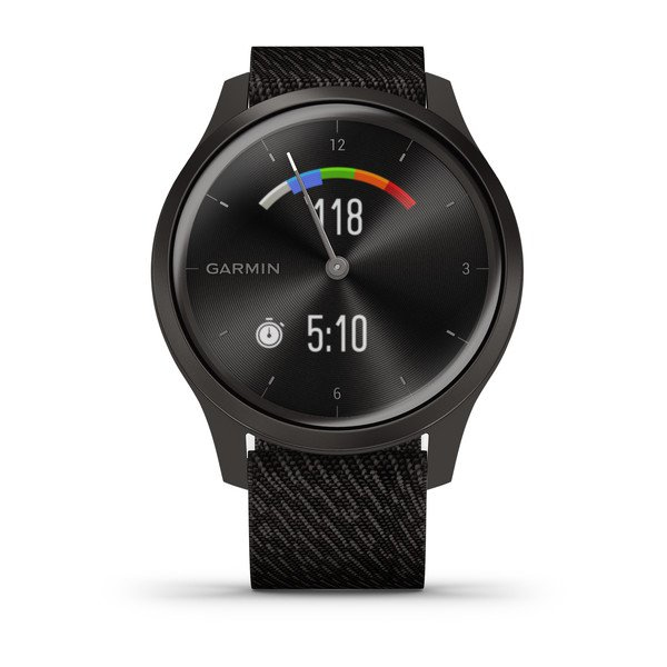 Garmin vívomove Style AMOLED 42 mm Digital 240 x 240 pixlar Pekskärm grafit GPS