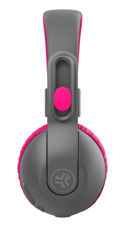 JLab JBuddies Studio 2 Headset Kabel & trådløs Opkald/musik USB Type-C Bluetooth Grå, Lyserød