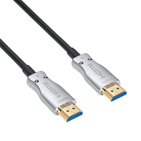 Akyga AK-HD-100L HDMI-kabel 10 m HDMI Type A (Standard) Sort, Sølv