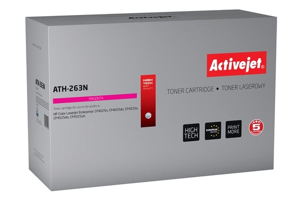 Activejet ATH-263N värikasetti 1 kpl Yhteensopiva Magenta