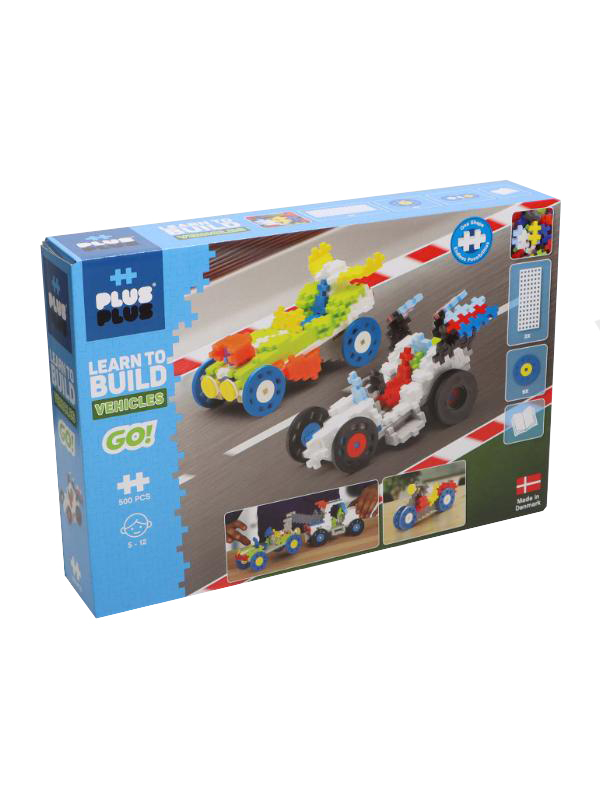 Plus-Plus Learn to Build Vehicles