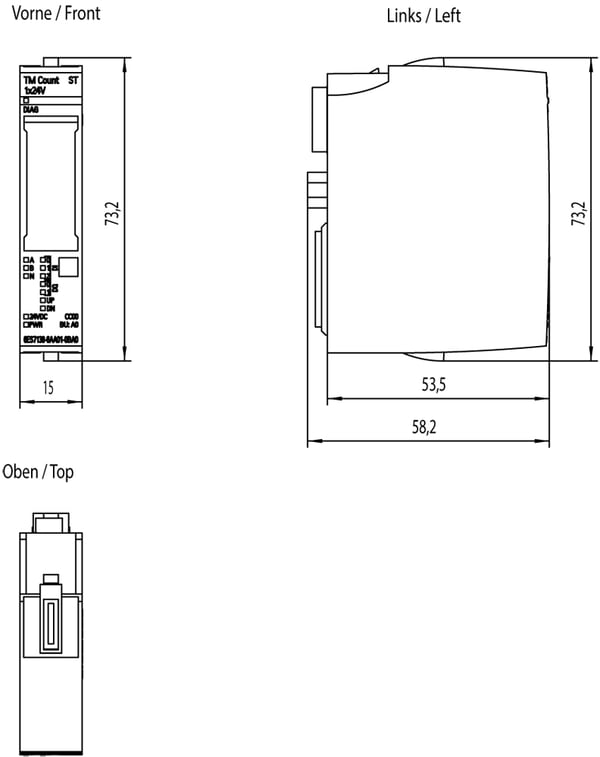 Miniatyrbild 3 av 3: Siemens 6ES7138-6AA01-0BA0 övrigt