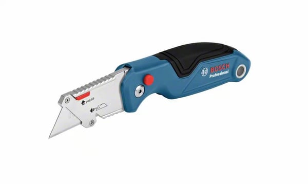 Miniatyrbillede 3 af 11: Bosch 1 600 A02 7M4 hobbykniv Blå, Rustfrit stål Foldekniv
