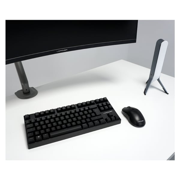 Miniatyrbillede 5 af 13: LC-Power LC-EQ-A32B skærmbeslag og -stativer 81,3 cm (32") Skrivebord Sort