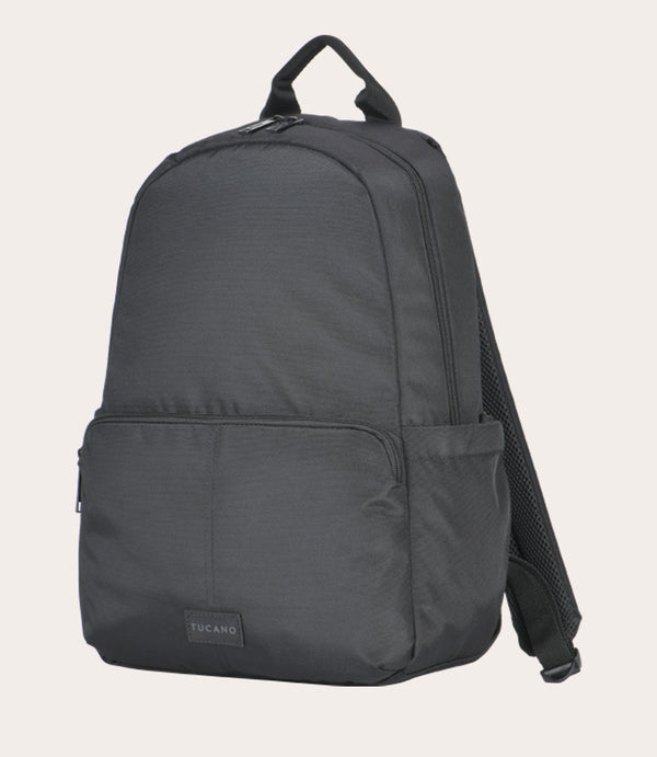 Tucano BACKPACK LAPTOP 15.6 MACBOOK ACCS ryggsäckar Svart Återvunnen polyetentereftalat (rPET)