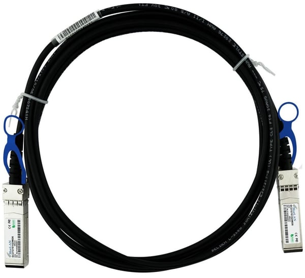 BlueOptics SFP28-DAC-5M-AT InfiniBand og fiberoptisk kabel Sort