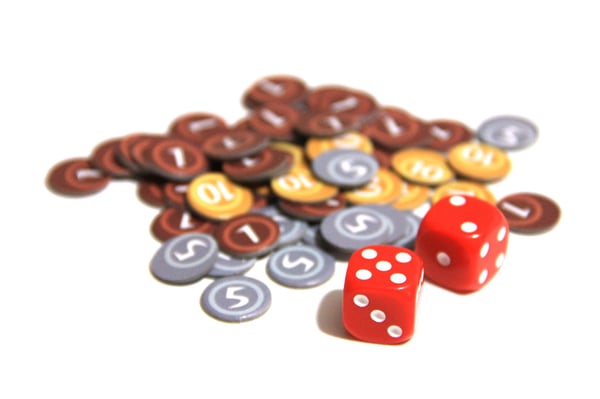 Pikkukuva 13 / 13: White Goblin Games Machi Koro Lautapeli Liiketaloussimulaatio