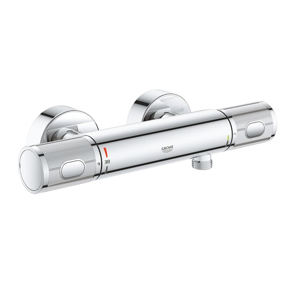 Miniatyrbillede 3 af 3: GROHE 34789000 brusearmatur Krom Metal Væg