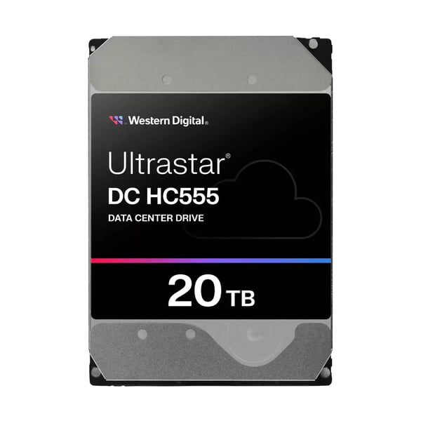 Western Digital Ultrastar DC HC555 harddisk 20 TB 7200 rpm 512 MB 3.5" Serial ATA III
