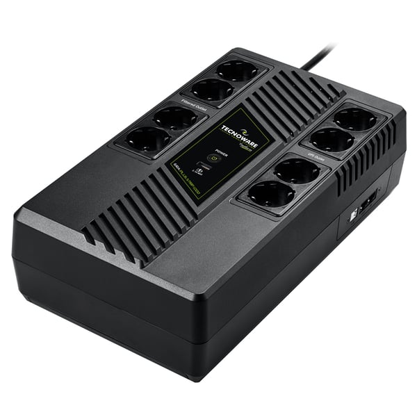 Tecnoware Era Plus Strip 1000 UPS-enhed Interaktivt indgangsstik 1 kVA 700 W 8 AC stikkontakt(er)