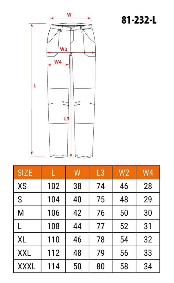 NEO tools 81-232-L beskyttelsesbukser