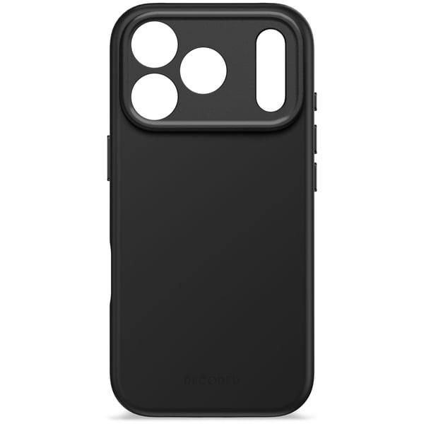 Decoded Silicone Backcover Apple iPhone 17 Pro Phantom Black mobiltelefon etui 16 cm (6.3") Cover Sort