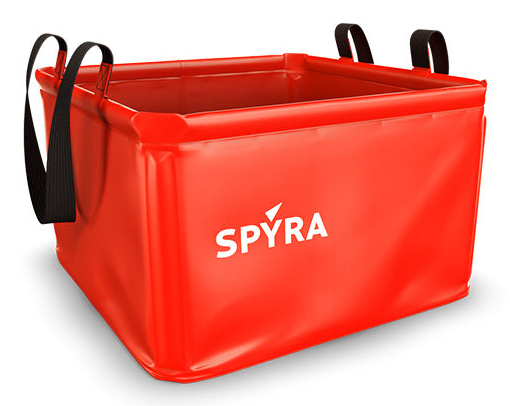 Miniatyrbillede 1 af 5: Spyra SpyraBase Red dåse, bøtte og spand 15 L