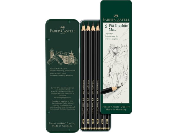 Faber-Castell 115207 grafitblyant Flere 5 stk