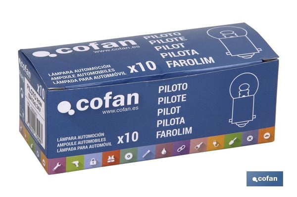 Miniatyrbillede 3 af 3: Cofan 03502421 bil pære
