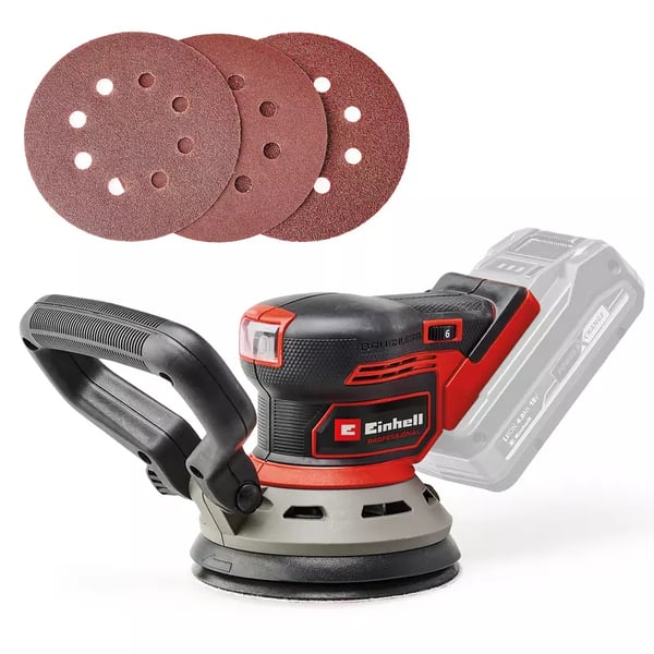 Einhell TP-RS 18/32 Li BL - Solo Gulvslibemaskine 24000 rpm Sort, Rød