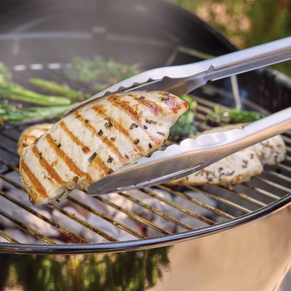Weber Bar-B-Kettle Grill Kittel Träkol (bränsle) Svart, Grå