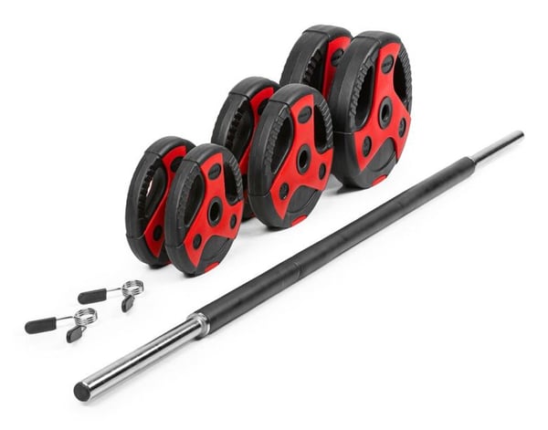 Gymstick 62068-20 skivstänger 1400 mm Solid skivstång