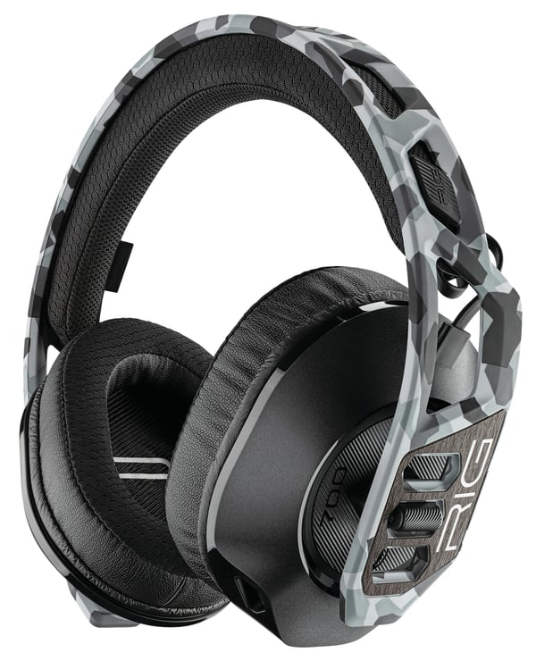 NACON RIG700HS Arctic Camo Headset Trådløs Spil Camouflage, Marineblå